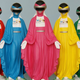 Illustration for article titled Statues of the Virgin Mary transformed into saintly superheroes
